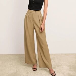 NWT MM Lafleur Womens Big Bia Pants Macaroon Brown 8